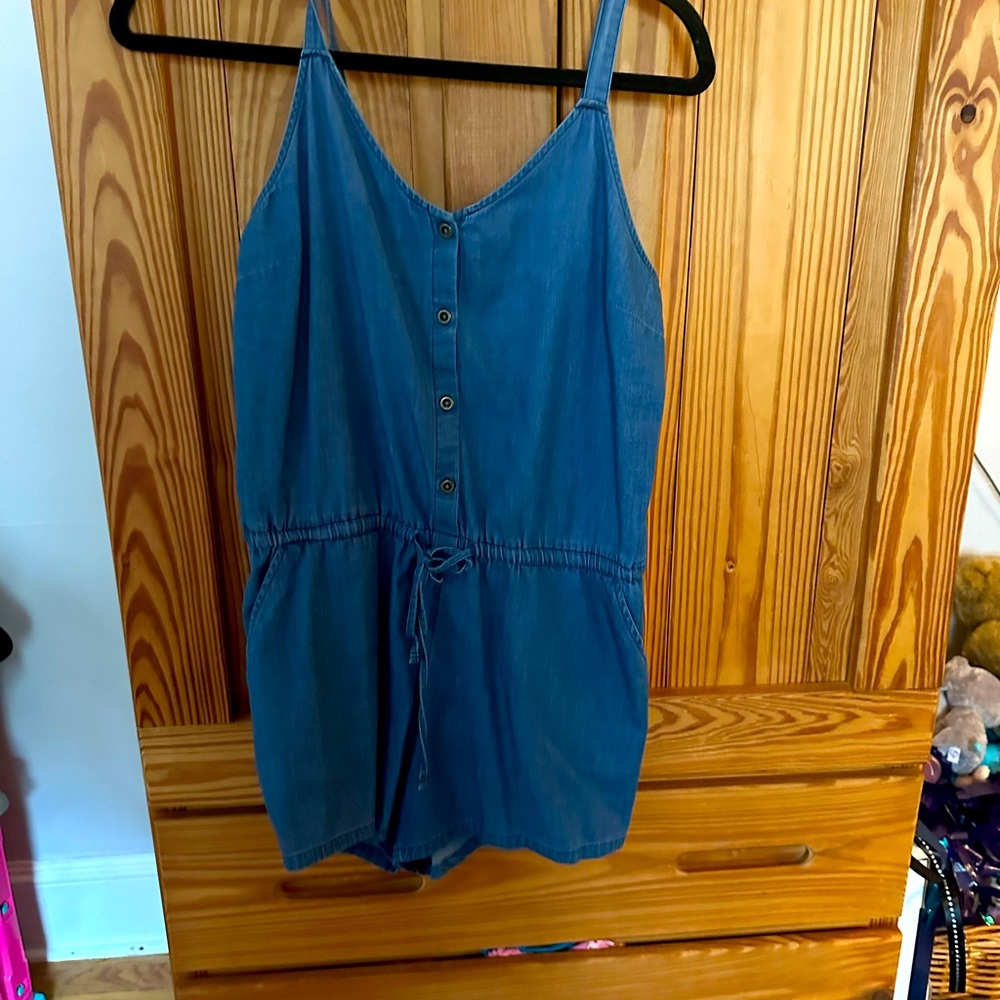Old Navy denim romper